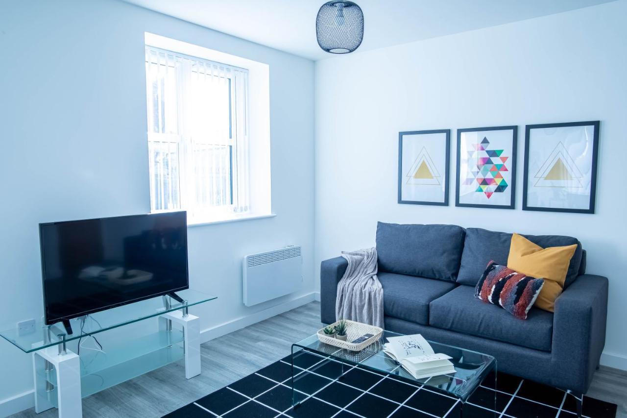 Luxury Apartments Available Next To Train Station - The Wallgate Apartments Wigan - Free Parking Ngoại thất bức ảnh