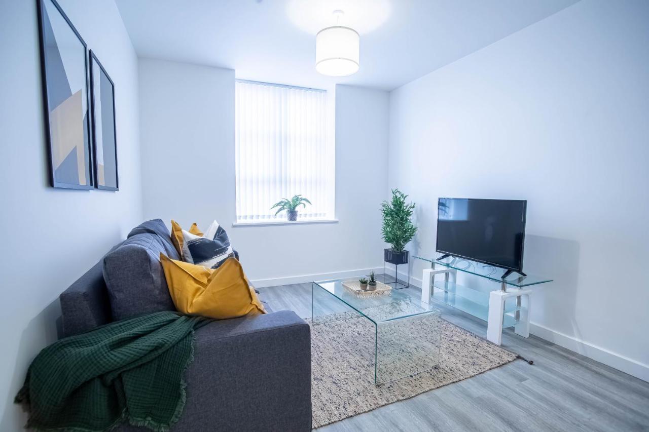 Luxury Apartments Available Next To Train Station - The Wallgate Apartments Wigan - Free Parking Ngoại thất bức ảnh