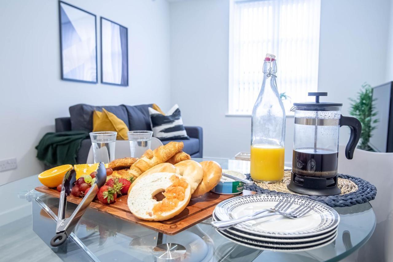 Luxury Apartments Available Next To Train Station - The Wallgate Apartments Wigan - Free Parking Ngoại thất bức ảnh