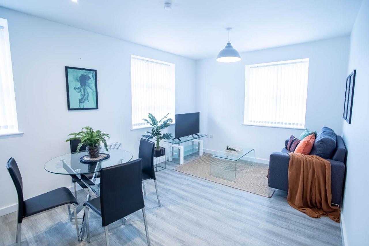 Luxury Apartments Available Next To Train Station - The Wallgate Apartments Wigan - Free Parking Ngoại thất bức ảnh