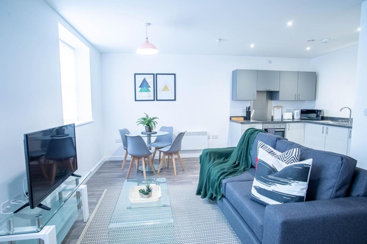 Luxury Apartments Available Next To Train Station - The Wallgate Apartments Wigan - Free Parking Ngoại thất bức ảnh