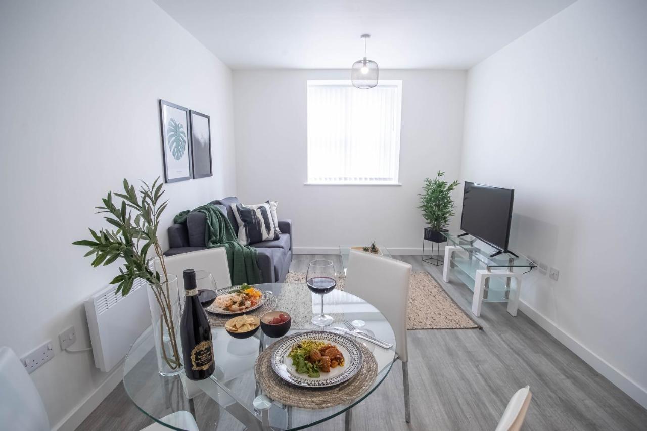 Luxury Apartments Available Next To Train Station - The Wallgate Apartments Wigan - Free Parking Ngoại thất bức ảnh